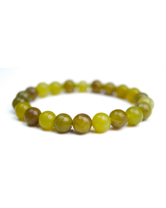 Lemon Jade 8mm Bracelet