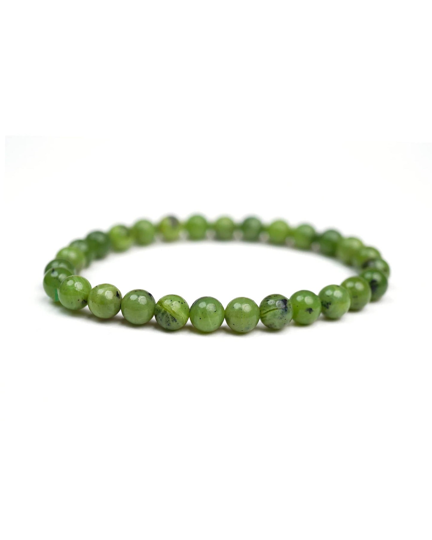 Nephrite Jade 6mm Bracelet