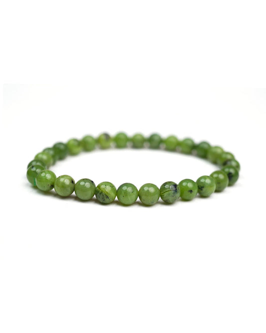 Nephrite Jade 6mm Bracelet