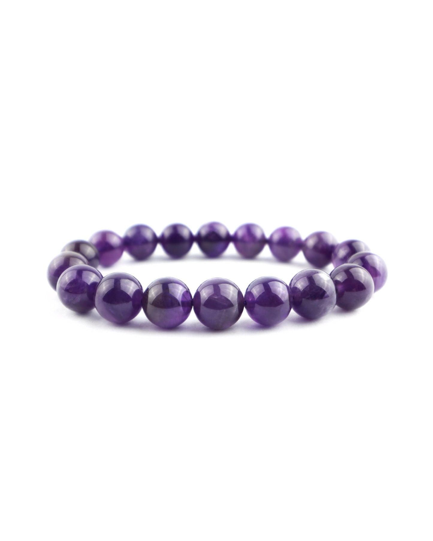 Amethyst 10mm Bracelet