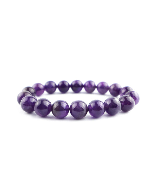 Amethyst 10mm Bracelet