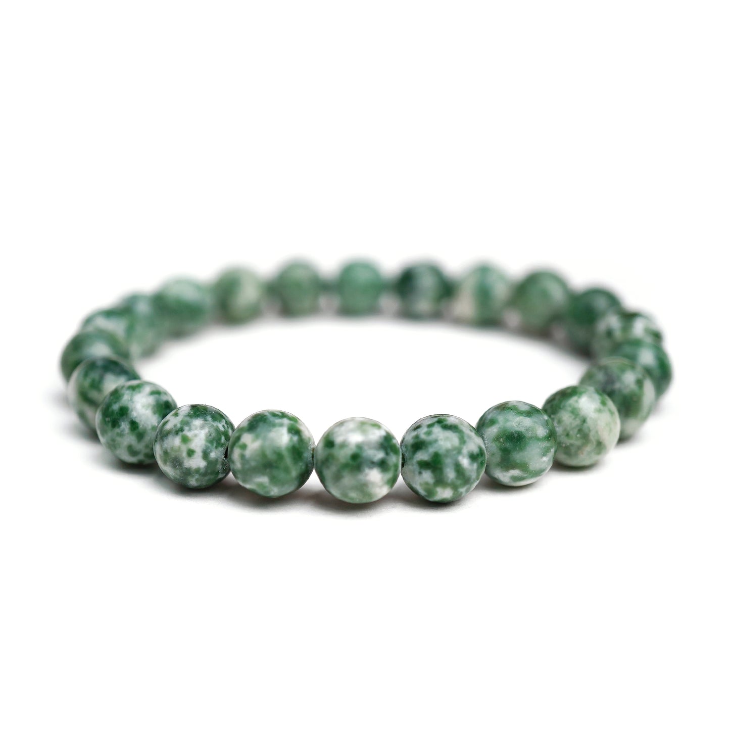 Qinghai Green Jasper 8mm Bracelet